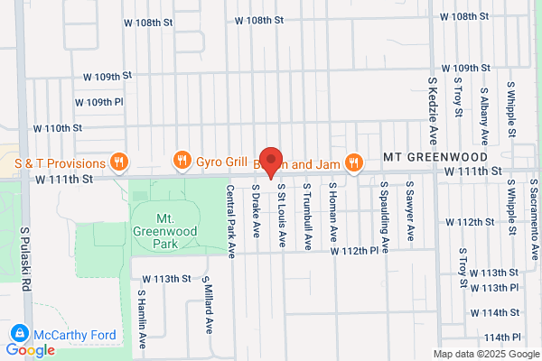 Mt Greenwood Reformed Church