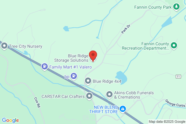 Blue Ridge Mountain Storage