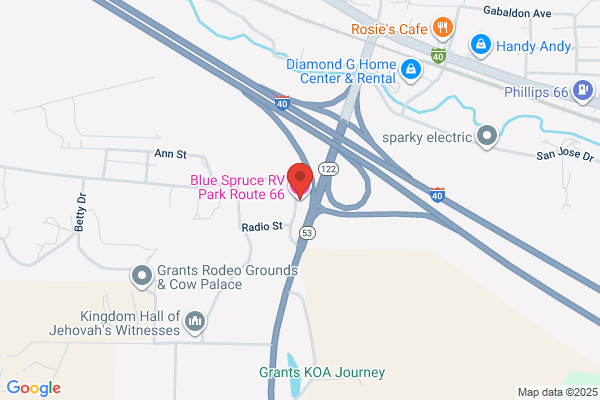 Blue Spruce RV Park Route 66