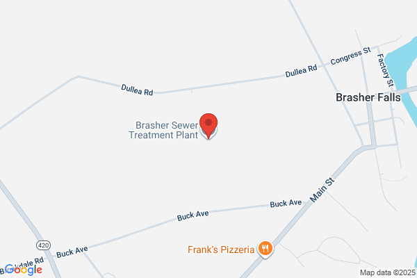 Brasher Town of, Sewer Treatment Plant