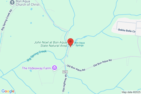 John Noel at Bon Aqua State Natural Area