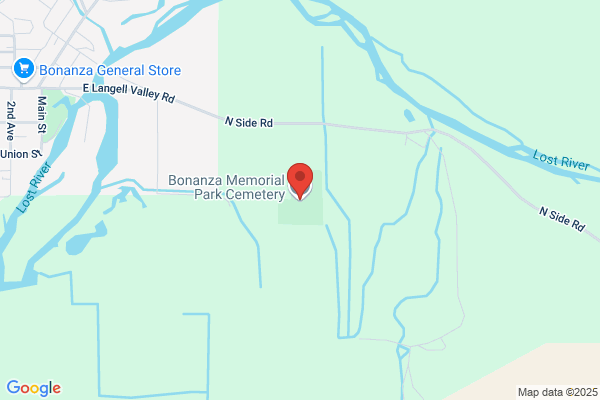Bonanza Memorial Park Cemetary