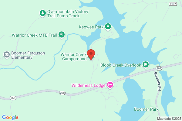 US Corp of Engineers Warrior Creek Campground