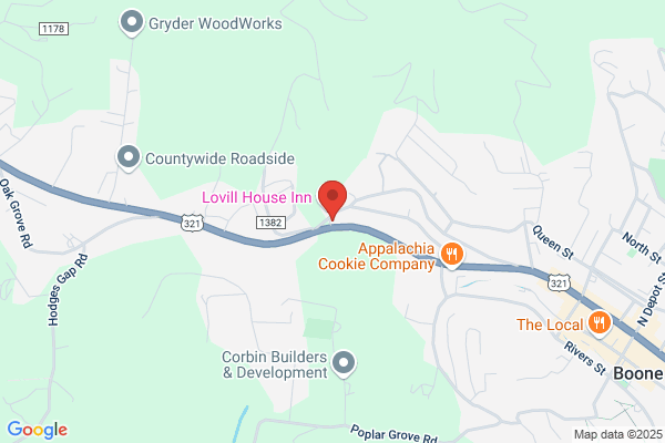 ColorsEdge of Boone