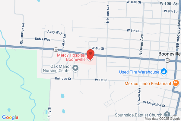 Mercy Emergency Department - Booneville