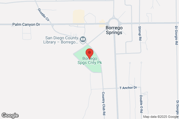 Borrego Springs Road Conditions