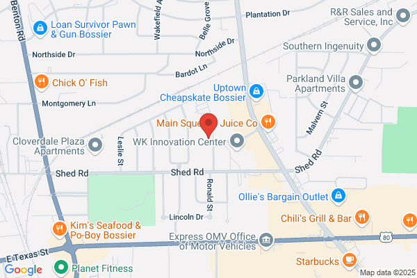 Bossier Parish, Fins Office