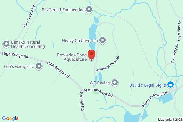 Rowledge Pond Aquaculture