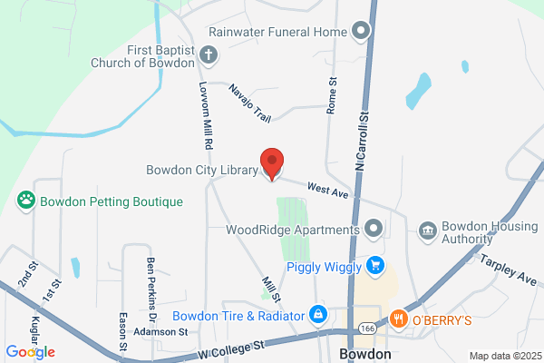 Bowdon City of, Library