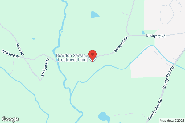 Bowdon City of, Sewage Treatment Plant