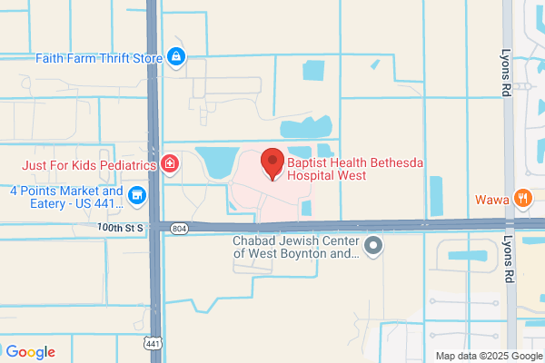 Baptist Health Bethesda Hospital West ER | Boynton Beach