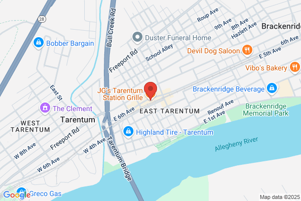 Jg's Tarentum Station Grille