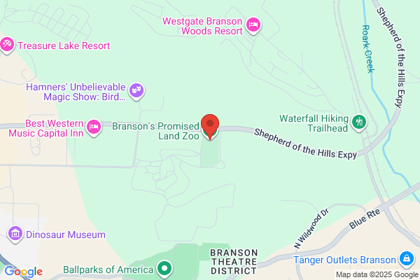 Branson's Promised Land Zoo
