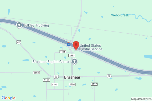 Post Offices, Brashear