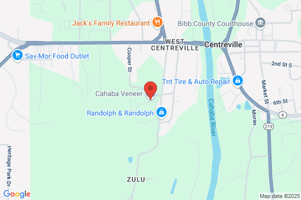 Cahaba Veneer Inc, Mill