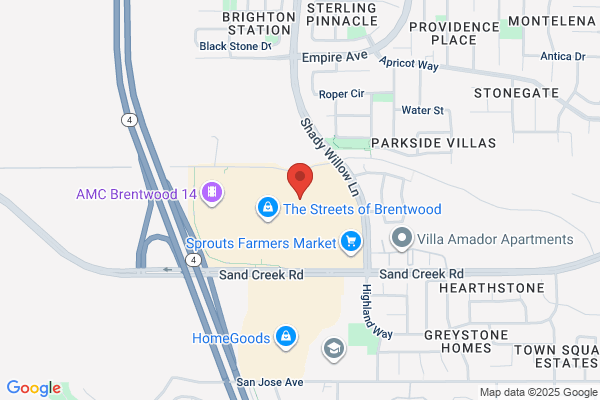 Streets of Brentwood Eyexam of CA
