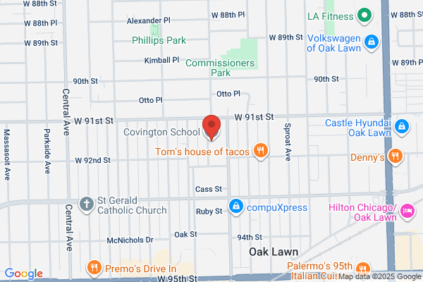 Schools Public, Oak Lawn, Oak Lawn-Hometown Public Elementary Schools, Covington School