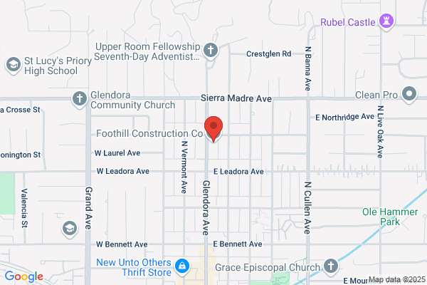 Foothill Construction Inc