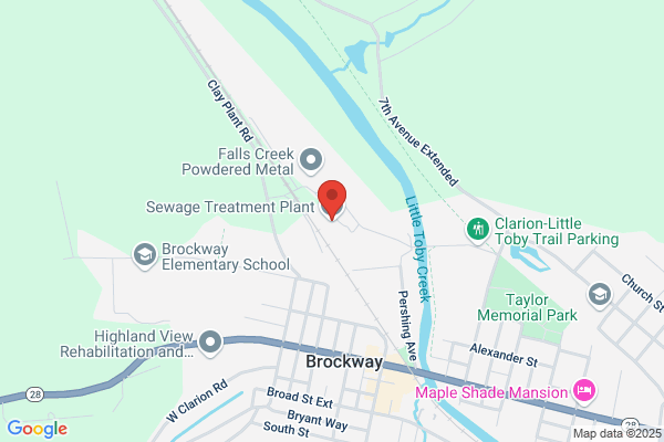 Brockway Borough, Sewage Treatment Plant