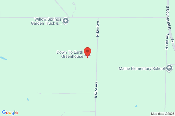 Down To Earth Greenhouse & Nursery Llc