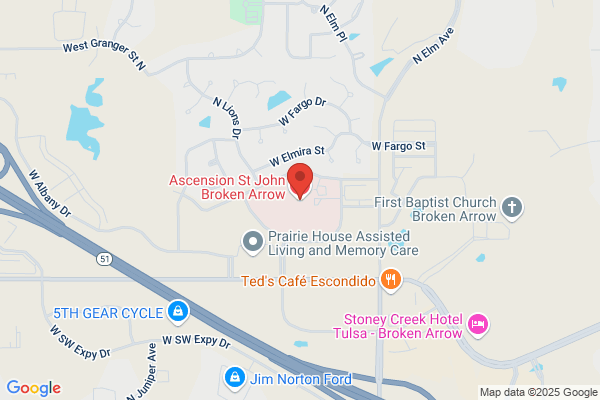 Broken Arrow Medical Center, Rehabilitation, Saint Francis Hospital