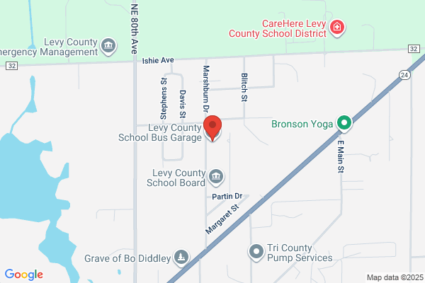 Levy County of, Superintendent of Schools, School Bus Garage