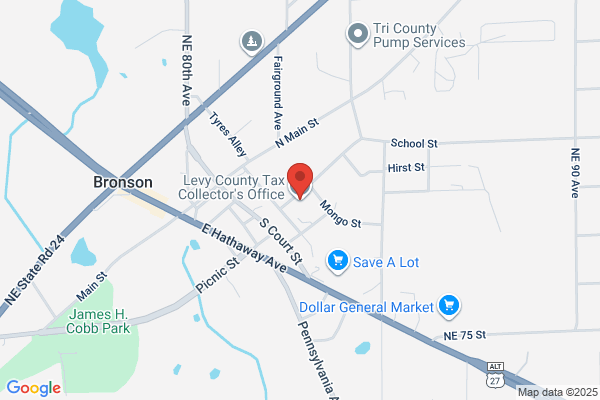 Levy County of, Tax Collectors, Tax Office