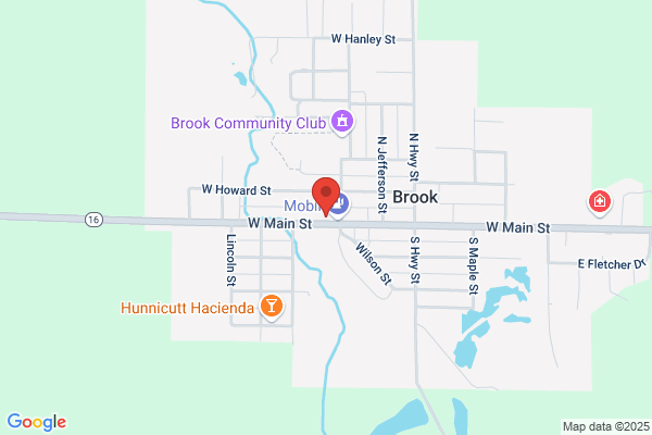 United States Government, Post Offices, Brook