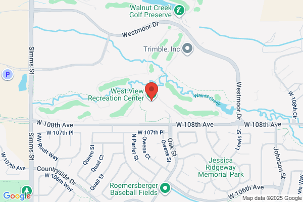Westminster City Government, Parks and Recreation, Recreation Centers, West View Recreation Center