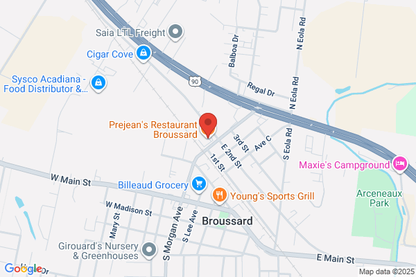 Prejean's Restaurant Broussard
