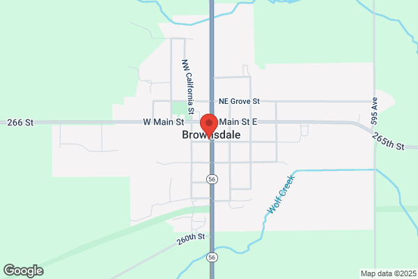 U S Government, Post Offices, Brownsdale