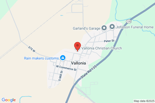 Christian Church Vallonia, Parsonage