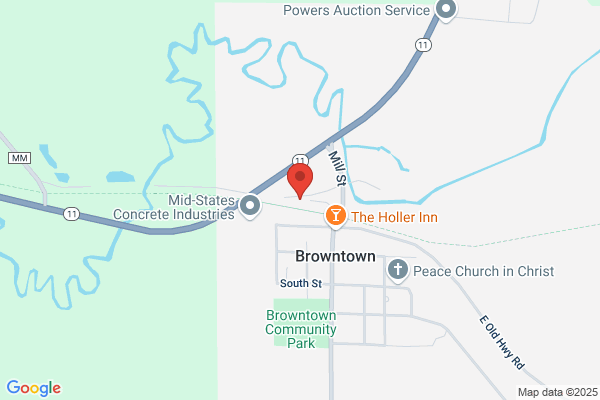 Browntown Village of, Garage