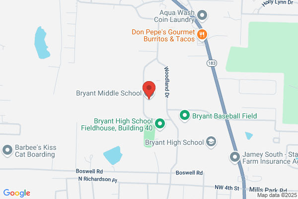 Bryant Public Schools, Middle School