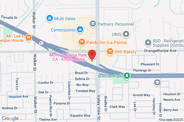 Motel 6 Buena Park Knotts Berry Farm Disneyland