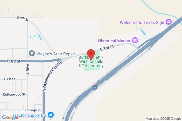 Burkburnett / Wichita Falls KOA Journey