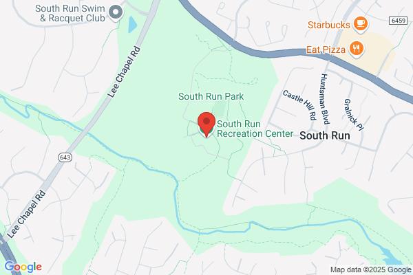 Fairfax County Government, Park Authority, Parks, Recreation Centers, South Run