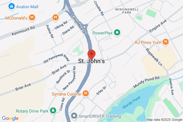 St John's, Cafeteria