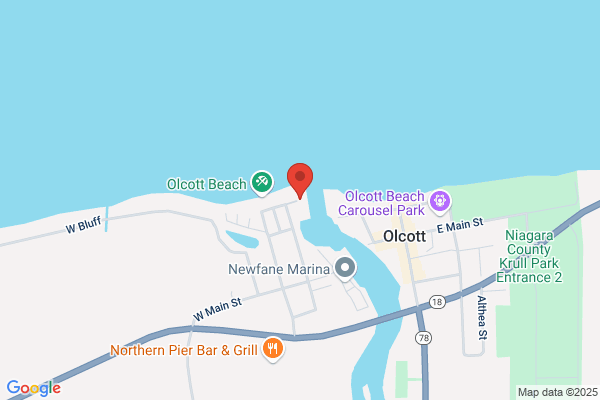 Olcott Yacht Club Water