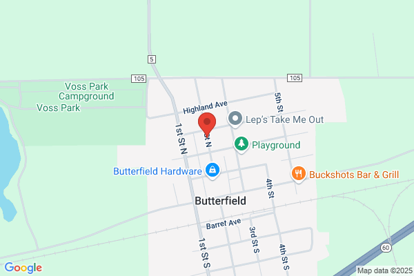 Butterfield City Of