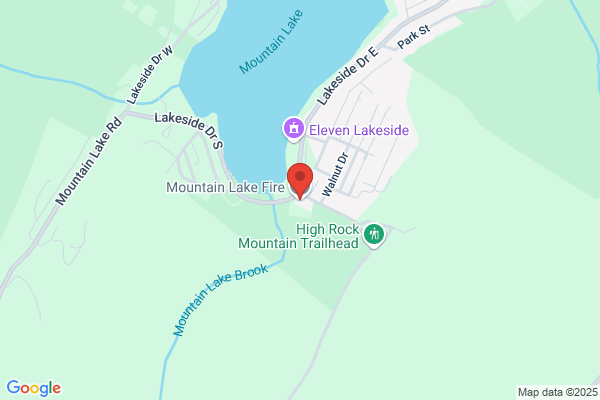 Fire, Mountain Lakes