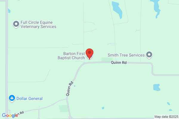 Barton First Baptist Church, Pastor Study
