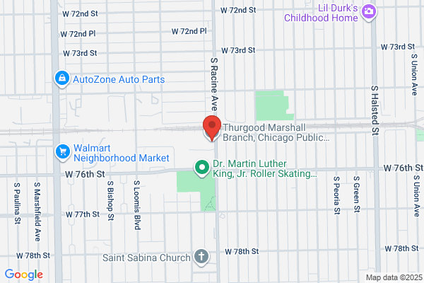 Chicago City of, Chicago Public Library, Neighborhood Libraries, Marshall Thurgood