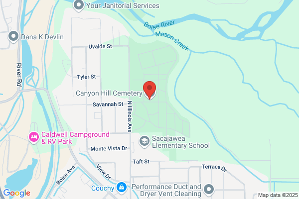 Caldwell City of, Canyon Hill Cemetery