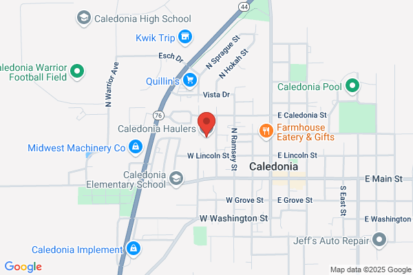 Caledonia Haulers Inc