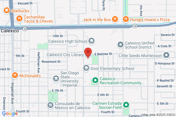 Calexico City of, Library