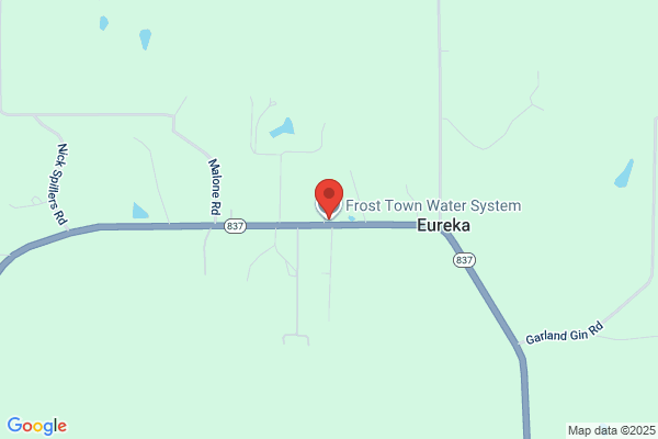 Frost Town Water System