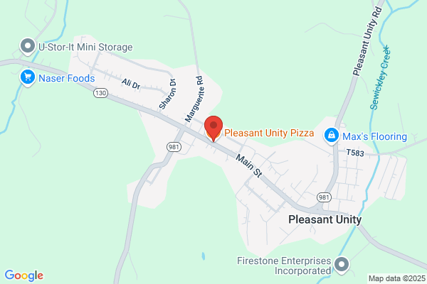 Pleasant Unity Pizza & Restaurant Inc