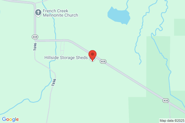 Hillside Storage Sheds