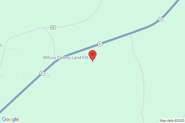 Wilcox County, Land Fill